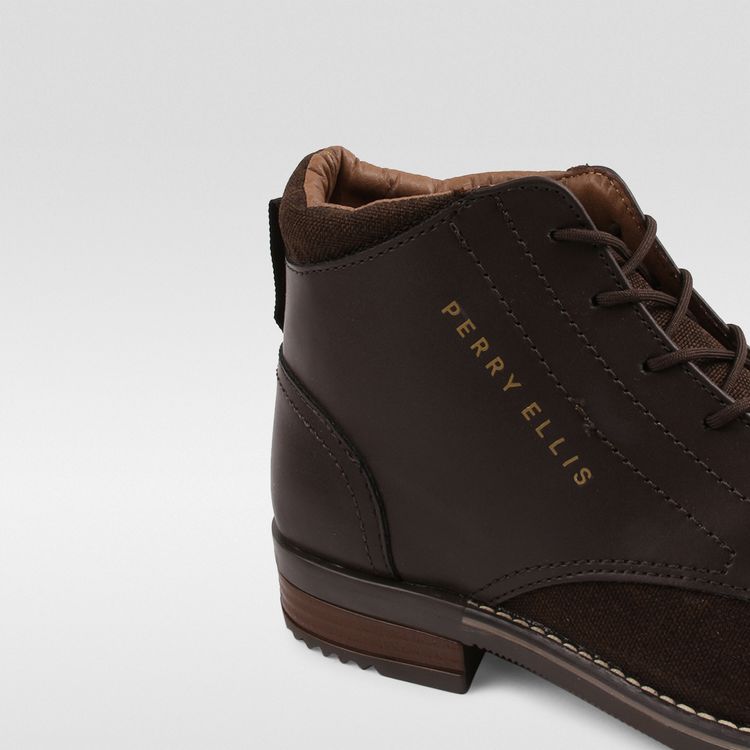 botines perry ellis hombre